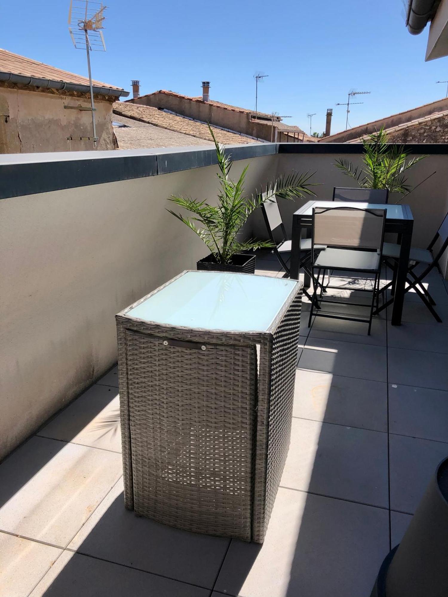 Duplex Jaden - 3 Pieces Climatise 80M2 Daire Villeveyrac Dış mekan fotoğraf
