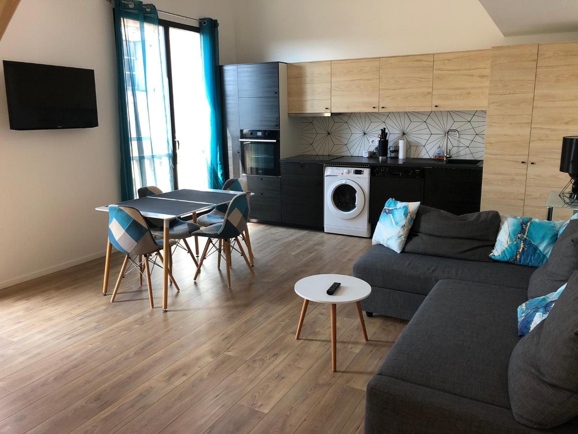 Duplex Jaden - 3 Pieces Climatise 80M2 Daire Villeveyrac Dış mekan fotoğraf